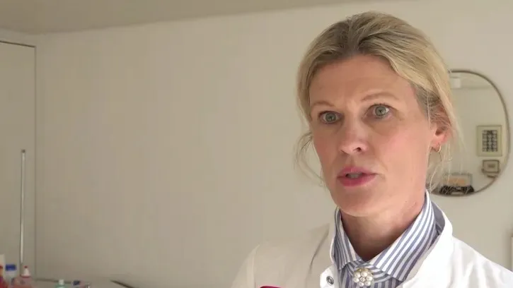 Dr. med. Maren Schöpp im Interview mit SAT.1 NRW, Standbild aus dem Beitrag vom 16.03.2026