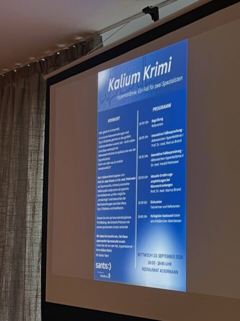 Hyperkaliämie – ein häufig unterschätztes Problem ⚡️🫀

Gestern waren wir auf einer spannenden Fortbildung zum Thema Kalium ⚜️

🍌 Kalium ist lebenswichtig für Muskeln, Nerven und den Herzrhythmus. Aber zu viel davon im Blut (Hyperkaliämie) kann insbesondere bei schwer kranken Patienten gefährlich werden.

⚠️ Besonders betroffen sein können z.B Patienten mit:
🫘 Nierenerkrankungen
🩸 Typ-2-Diabetes 
🫀Herzschwäche.  Ein spannendes Thema, das uns zu denken gegeben hat!⚠️ 
#hyperkaliämie #nierenerkrankung #typ2diabetes #allgemeinmedizin #welovewhatwedo❤️💯